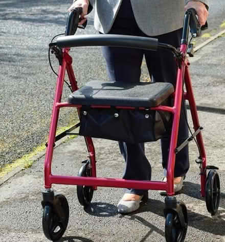 Photo of Rollator Walking Aid,with wheels (Calthwaite CA11) #1