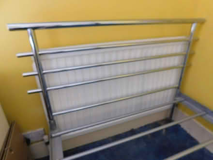 Photo of free Metal Single Bed (No Mattress) (Grays RM17) #3