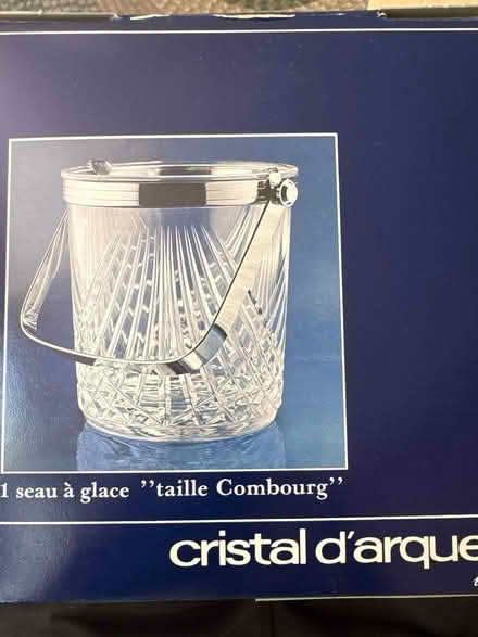 Photo of free Lead crystal ice bucket (Croton-on-Hudson) #1