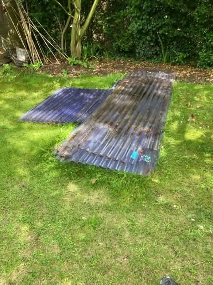 Photo of free Corrugated plastic roofing (CB3) #1