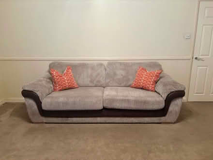 Photo of free 4 seater grey sofa (RG40) #1