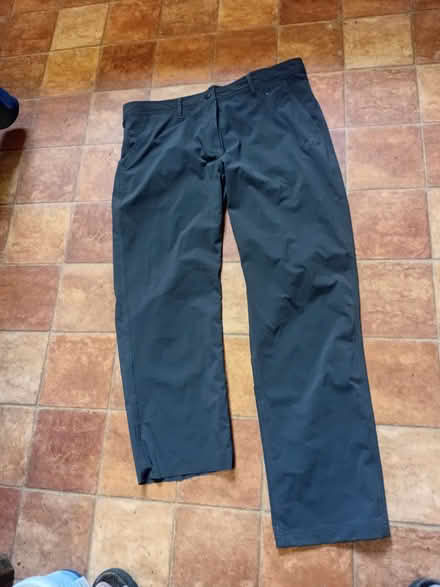 Photo of free Trousers size 14 black as new (Bridge of Don AB23) #1