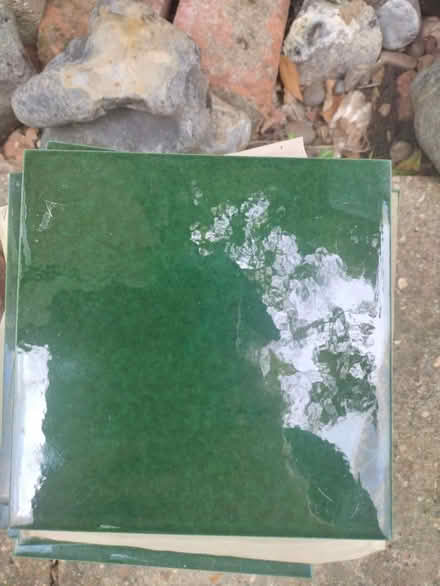 Photo of free 40x antique green tiles (Norwich NR7) #1