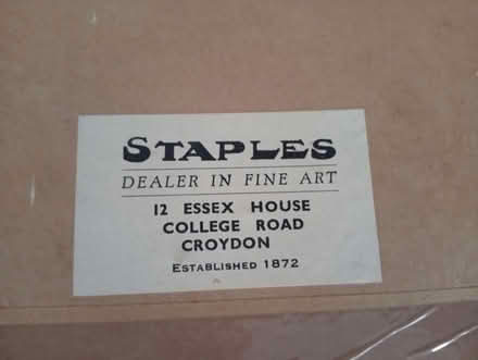 Photo of free Vintage painting (Buxworth SK23) #2