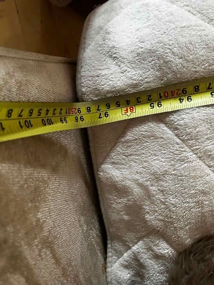 Photo of free Large corner sofa and footstool (LU4) #4
