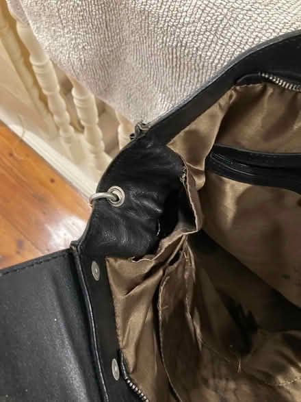 Photo of free Large leather bag (Heaton Moor, Stockport SK4) #4