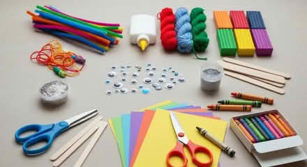 Photo of Glue, stationary, etc (45 Merton way OX51NW) #1