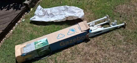 Photo of free Gazebo frame 4mx3mx2m approx (Winchmore Hill N21) #1