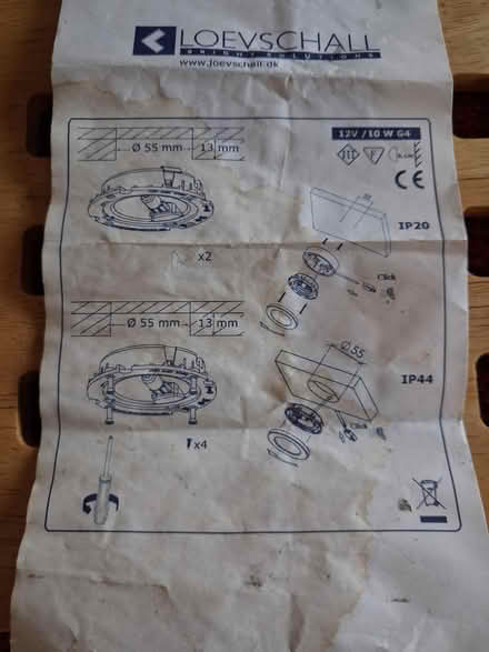 Photo of free Replacement filament ceiling lamp (Fleetville) #3