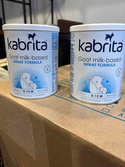 Photo of free Goat milk-based infant formula (NE (Trinidad)) #1