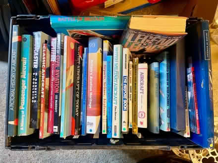 Photo of free Big Box of Aviation/RAF Books (Wetherby LS22) #1