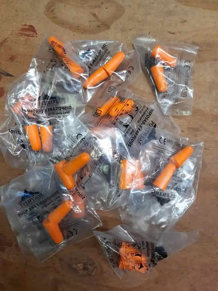 Photo of free Motorcycle Helmet + ear plugs (Chippenham SN14) #3