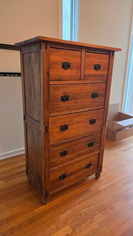 Photo of free Quality wood dresser (Capitol Hill) #3