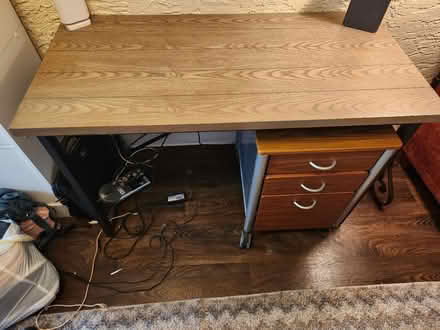 Photo of free Desk and file cabinet (Tatum and cactus area) #1