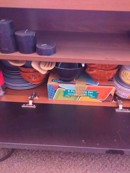 Photo of free Wooden TV cabinet (Rainham RM13) #2