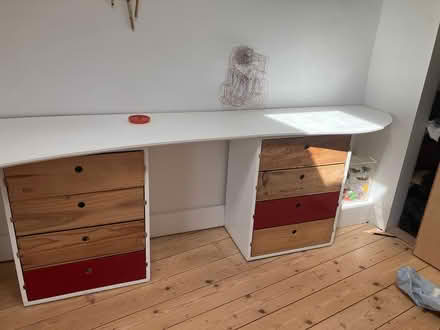 Photo of free table/desk with drawer sets (E5) #3