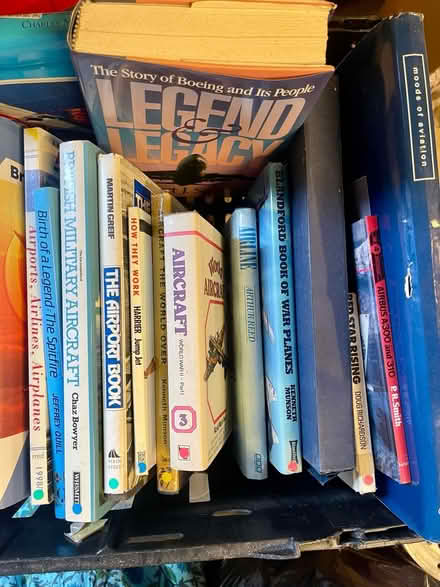 Photo of free Big Box of Aviation/RAF Books (Wetherby LS22) #3