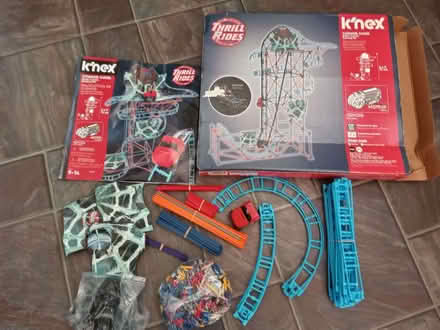 Photo of free two knex kits - cobweb curse and revvin racing car (Castle Donington DE74) #1