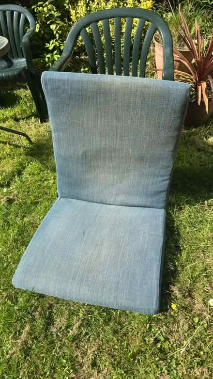 Photo of free Chair cushion (Biggin Hill) #1