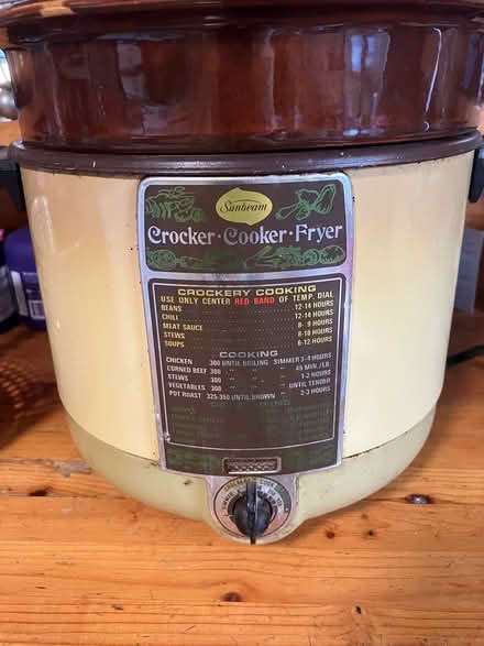 Photo of free Sunbeam crockpot (Laurel) #1