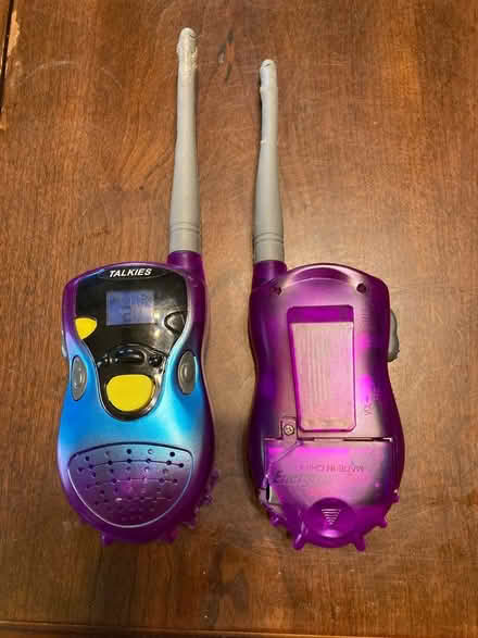 Photo of free Pair of kids’ walkie-talkies (Petworth/ Park View) #1