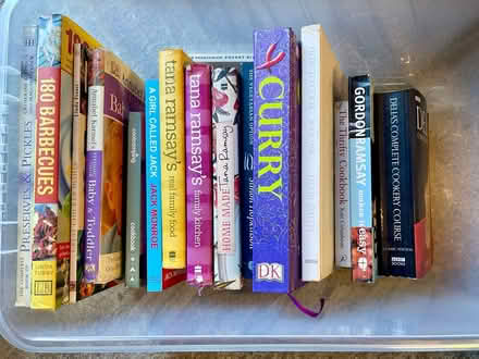 Photo of free Box of Recipe Books (Wetherby LS22) #1