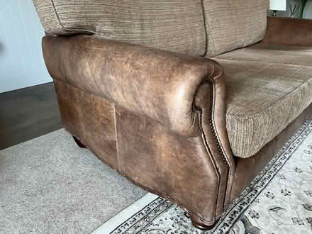 Photo of free 3 seater settee (Starbotton BD23) #2