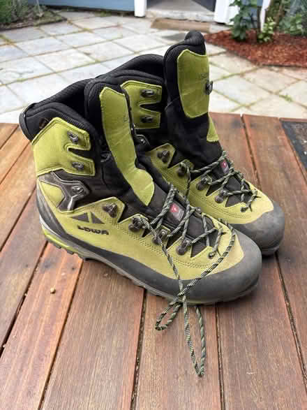 Photo of free Lowa hiking/mountaineering boots (59 Larchwood Dr Cambridge MA) #1