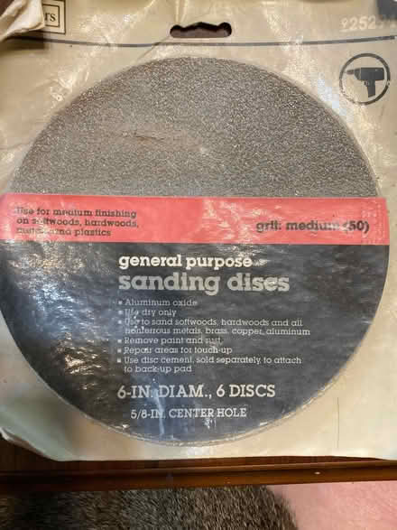 Photo of free Sandpaper discs (Petworth/ Park View) #1