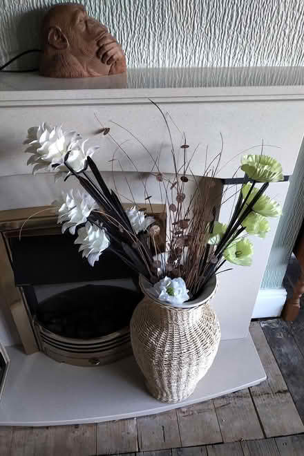 Photo of free Vase of artificial flowers (Belper DE56) #1