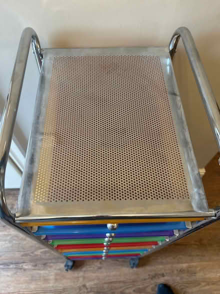 Photo of free Multicoloured storage unit- ideal for papers/ crafts/ toys (Flaxholme DE56) #2