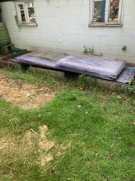 Photo of free Corrugated plastic roofing (CB3) #4