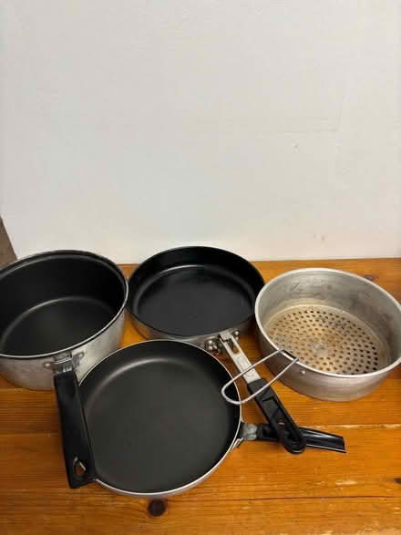 Photo of free Non-stick camping pans (Hillcliffe WA4) #1