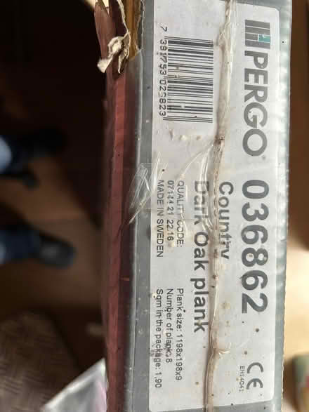 Photo of free Wood effect Laminate flooring (Uley GL11) #3