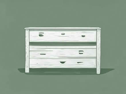 Photo of chest of drawers white (Burgh Heath KT18) #1