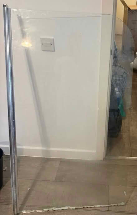 Photo of free Frameless tempered shower screen glass panel (Castlefield M5) #1