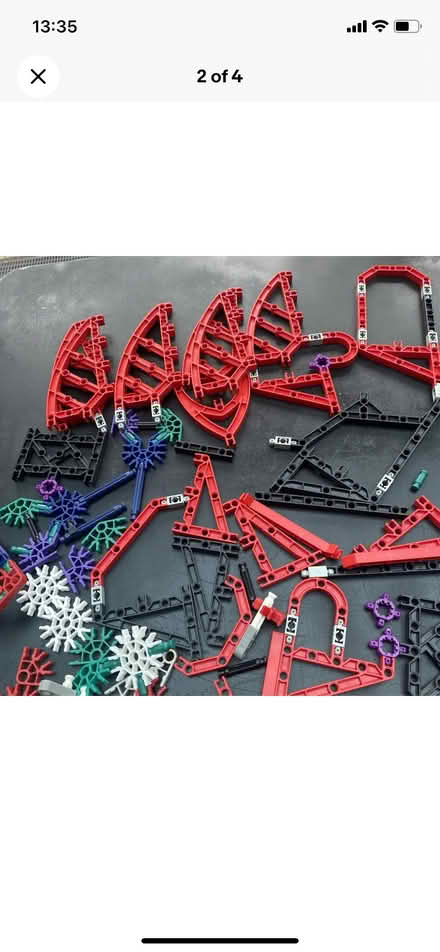 Photo of free Knex mixed bag with some instructions (Cemetery Hill MK41) #2