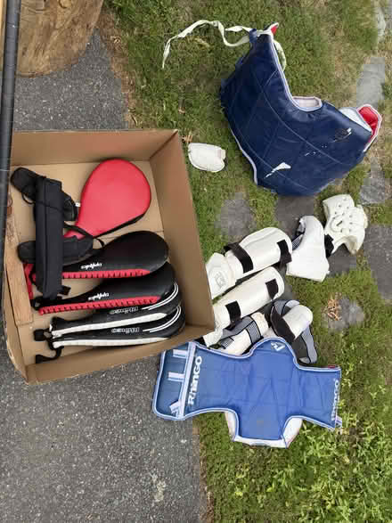 Photo of free Skis, Boots, poles, bike rack, misc (Alden Road, Andover) #1