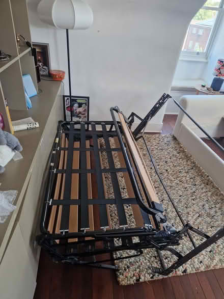 Photo of free White folding sofa bed (Upper Holloway N19) #4