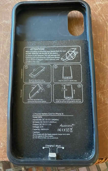 Photo of Charging case iPhone Xr/11 (Fairfax, Forrest Ave.) #1