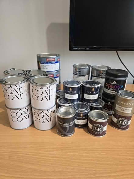 Photo of free Paint sample tester pots - 30 (Bath BA2 6RW) #1