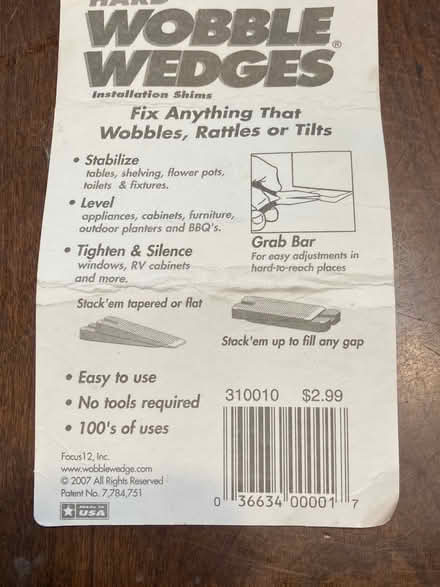 Photo of free Hard plastic “wobble wedges” (Petworth/ Park View) #2