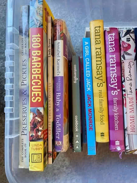 Photo of free Box of Recipe Books (Wetherby LS22) #2