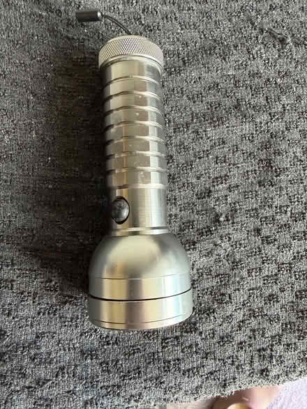 Photo of free Metal LED torch no batteries (Shirley, Croydon) #1