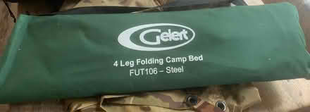 Photo of free Camp bed (Lullington BA11) #1