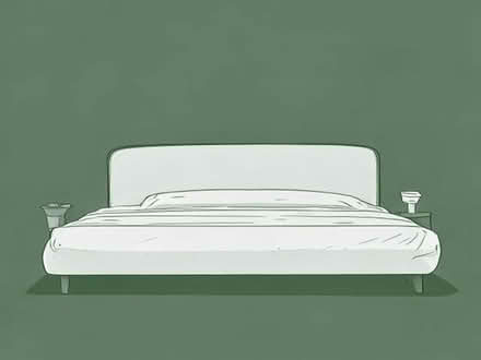 Photo of free Headboard - upholstered six feet wide (Wraxall BS48) #1