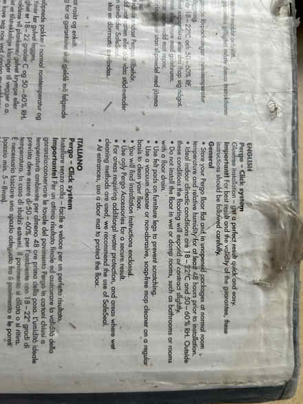 Photo of free Wood effect Laminate flooring (Uley GL11) #1