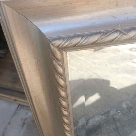 Photo of free Large ornate framed mirror with Bevelled glass. (Hesketh Bank PR4) #2