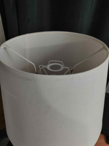 Photo of free Black lamp with white shade (Stevenage SG2) #3