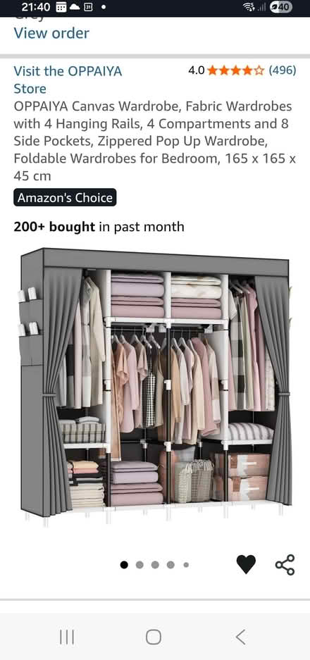 Photo of free Wardrobe (Bradlaugh Fields NN3) #1